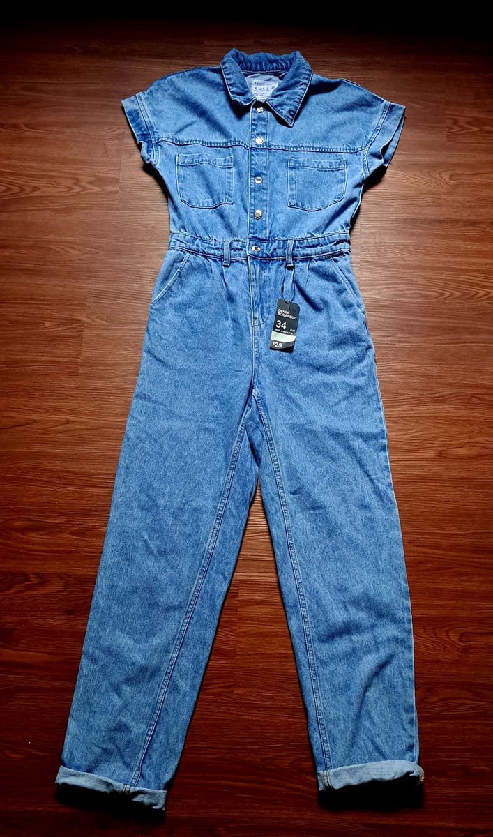 Girls Authentic Jean Playsuit