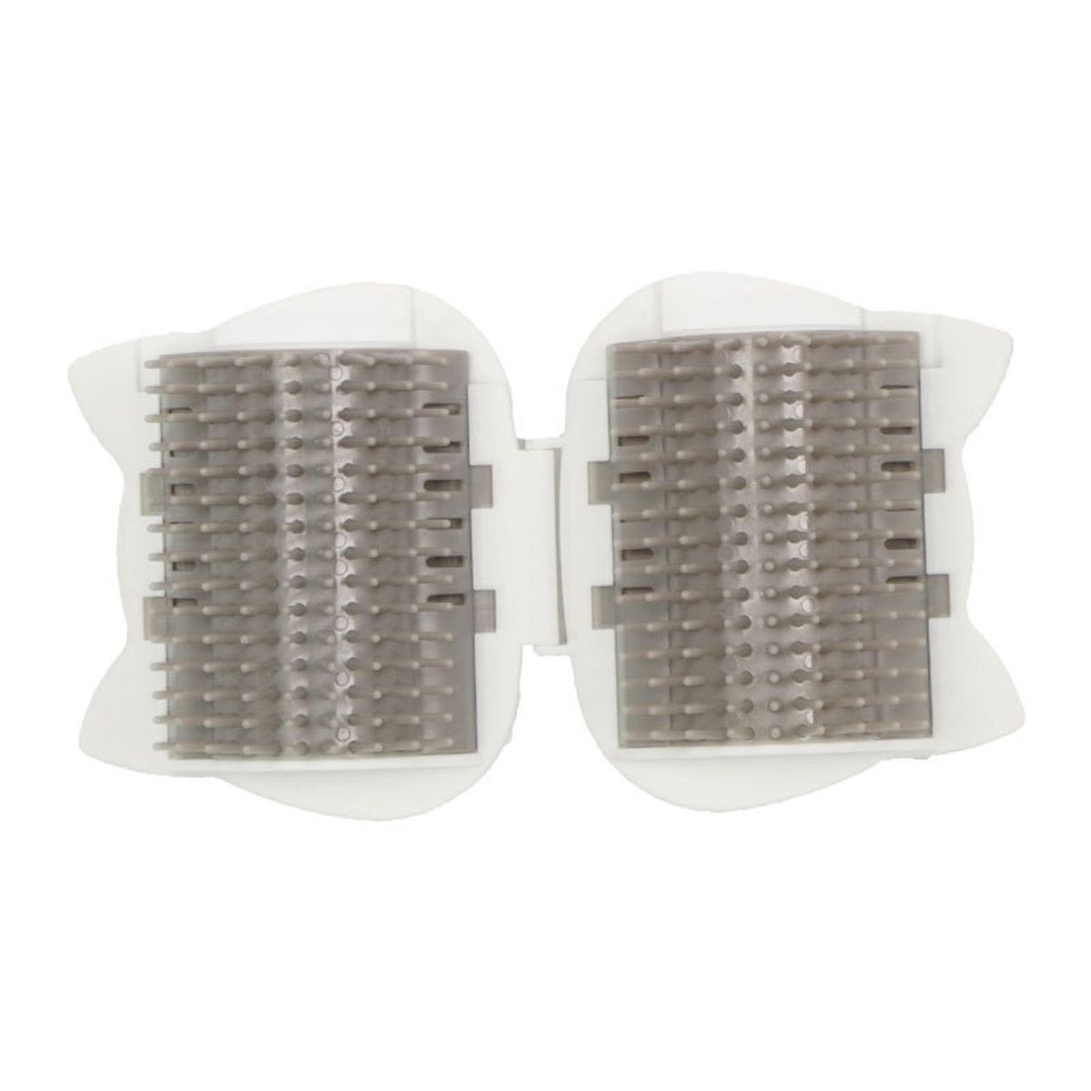1 Set Cat Brush Wall Corner Pet Kitten Cat Self Groomer Comb Grey