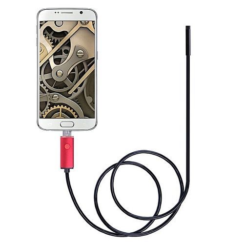 10M 7MM 2-in-1 USB Micro Connector Waterproof 6 LEDs Endoscope Borescope Inspection Wire Camera Support Win XP / 7 / 8 Vista Android Phones By HT