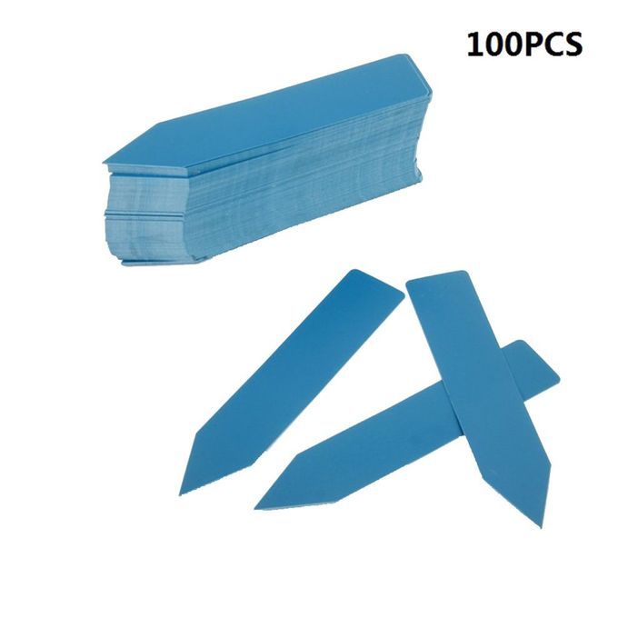 Reusable Waterproof Plant Flower Labels Markers Garden Tags De Oration Tools-green-100p S