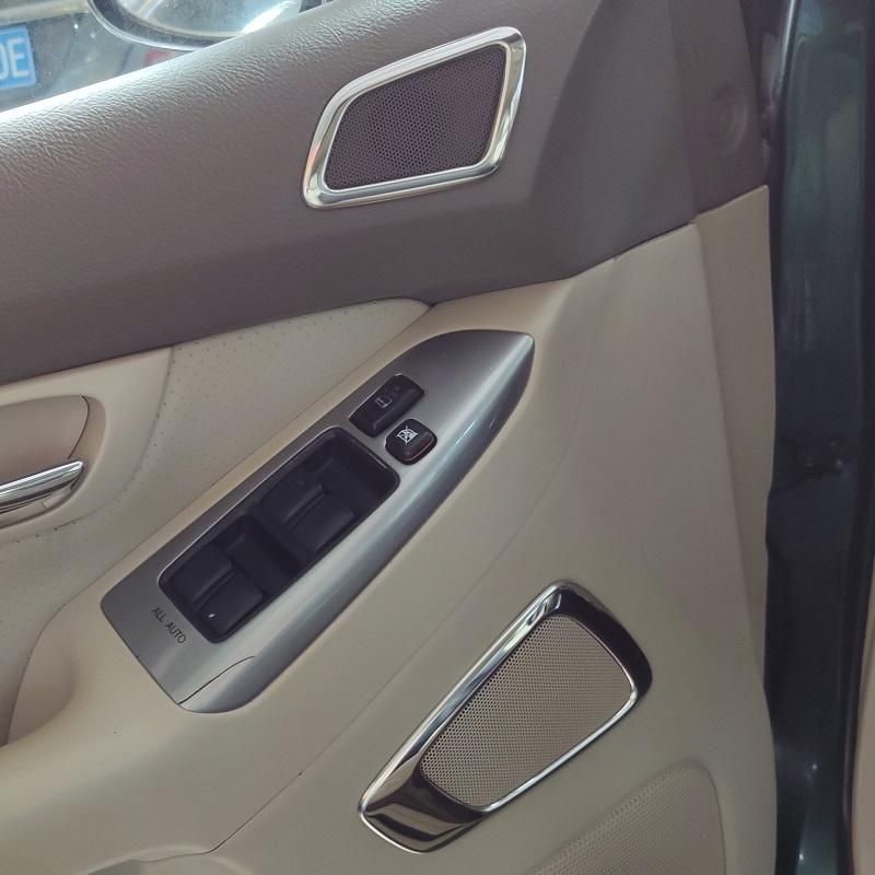 Front Door Audio Sound Stereo Speaker Tweeter Decorative Cover Frame For Toyota Land Cruiser Prado FJ120 Lexus GX460 2003-2009