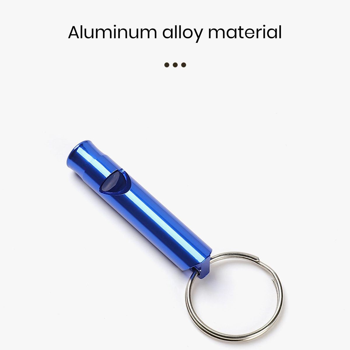3Pcs Multifunctional Whistles Keychain Whistles Dark Blue
