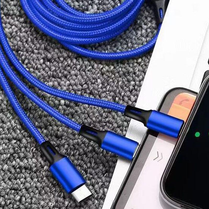 Universal 5-in-1 USB Cellphone Cables, Multiple Charger Cord