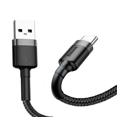 Type C Cable Quick Charge 3.0 Cable Black