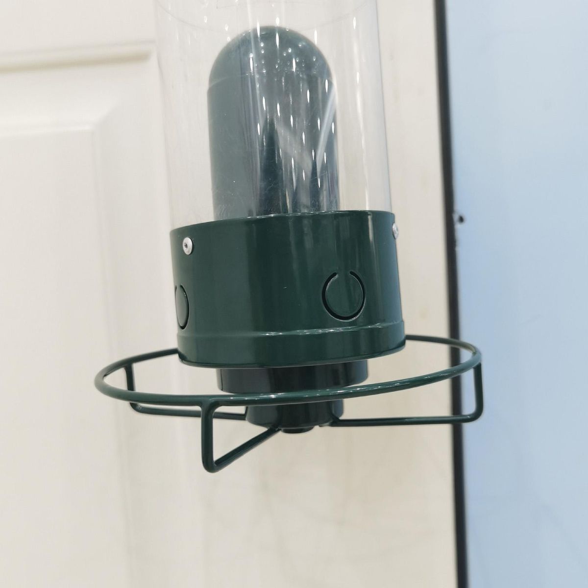 Bird Food Dispenser Garden Parrot Canary Conure Finch Food Container
