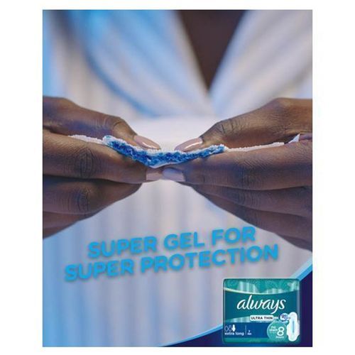 Ultra Sanitary Pad W/flexible Wings, Extra Long- 7Pads