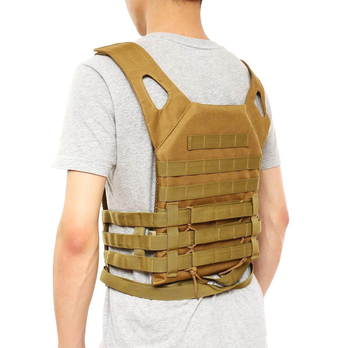 Combat JPC Molle Plate Carrier Paintball Airsoft Mud Color