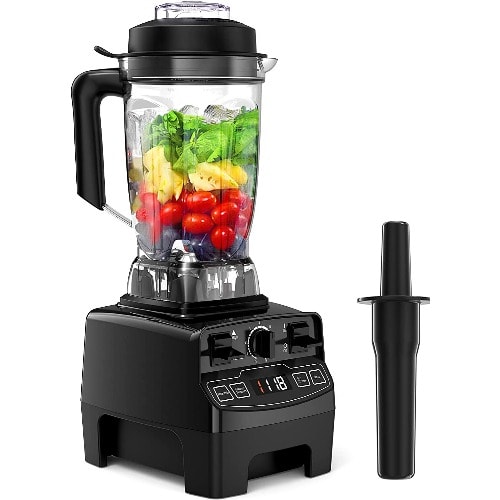Homgeek - High Speed Professional Blender- Led Display - 2000W - 2L