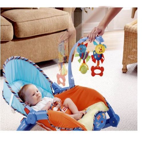 Newborn To Toddler Portable Baby Rocker Bouncer