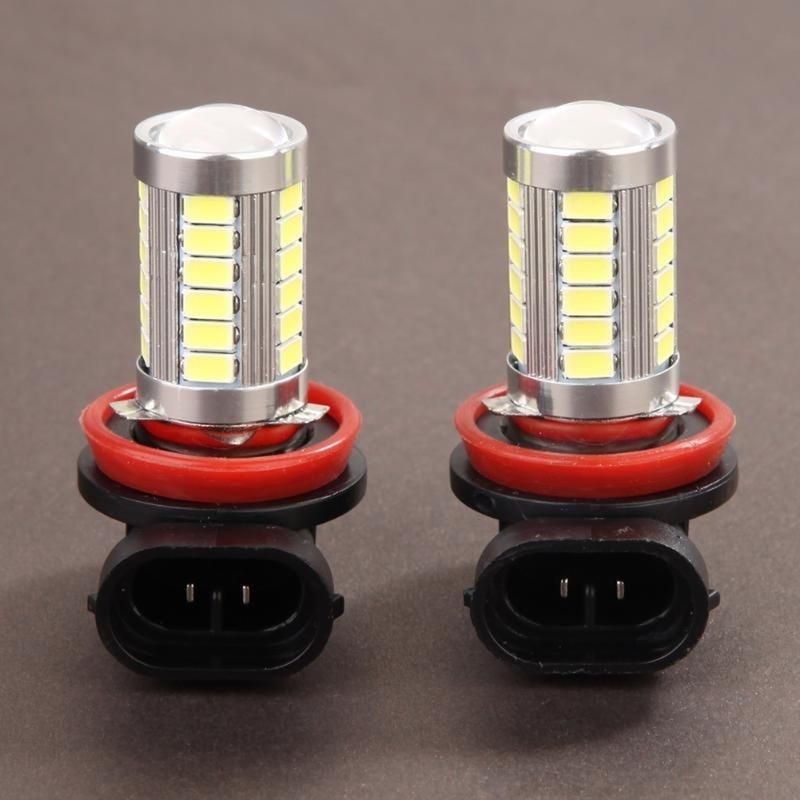 2Pcs 12V H11 5630 33SND Car LED Fog Light Daytime Running
