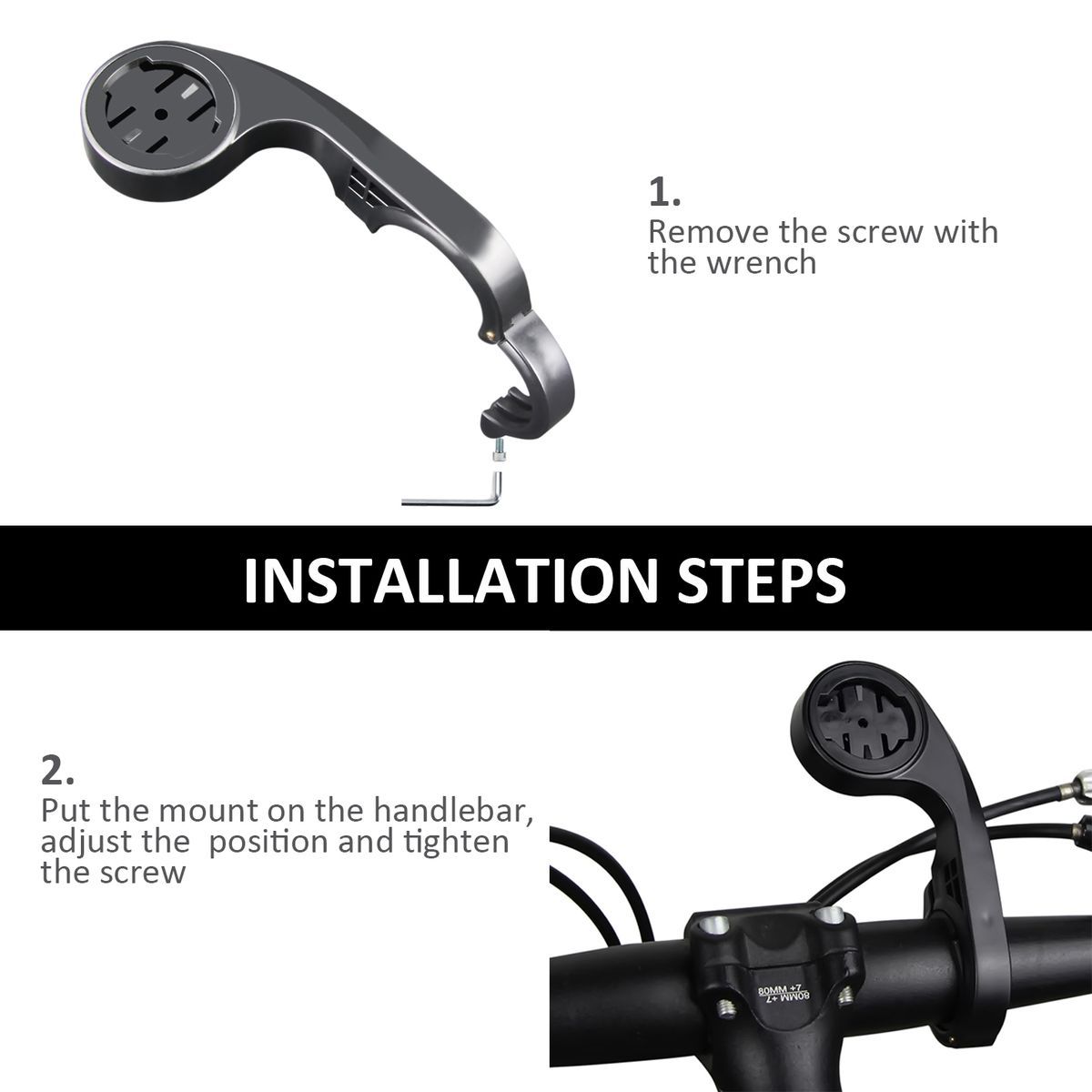 Bicycle Computer  Mount Out Front Road Bike Computer Mount