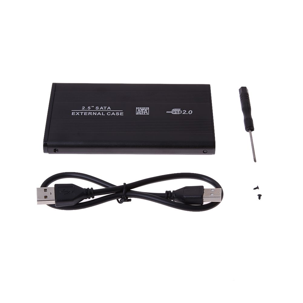 External 3TB Drive HDD Mobile Disk Box USB 2.0 Portable Laptop SATA 2.5" Hard Drive HDD Enclosure Support Mechanical Hard Disk