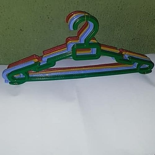 12 Multi Colour Quality Plastic Hanger 