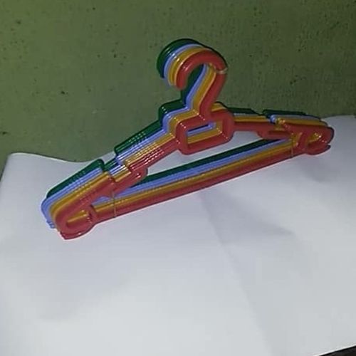 12 Multi Colour Quality Plastic Hanger "Organize Clothes