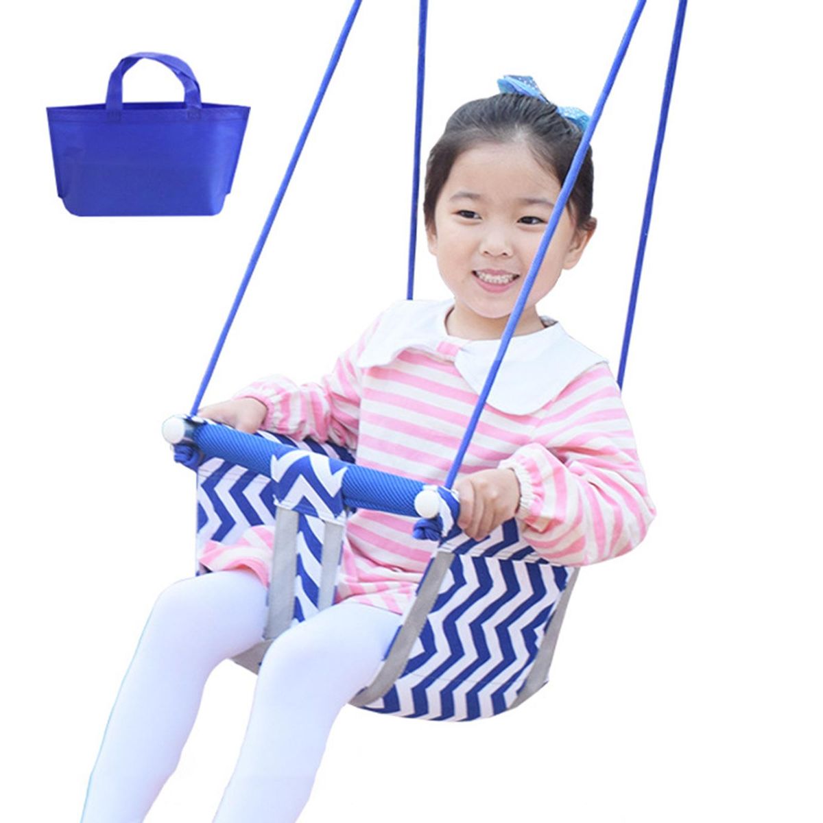 Canvas Baby Hanging Swing Rocking Chair Baby Swing Seat