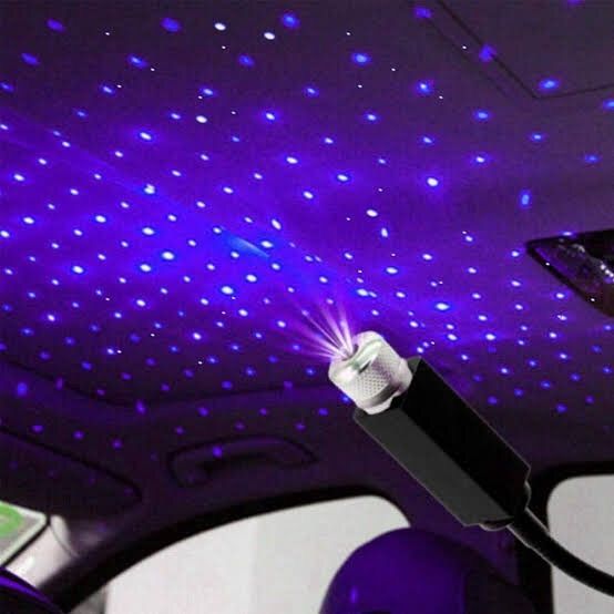 Romantic Car Usb Ambient Star Light, Auto Roof Star Projector Light