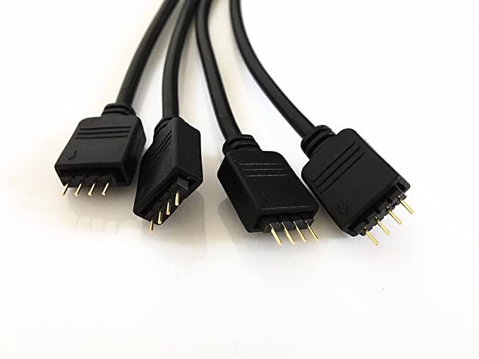 3 Packs Led Strip Flexible Tape Light With In-Between Connectors For Longer Leght (5m X 3) 15meters