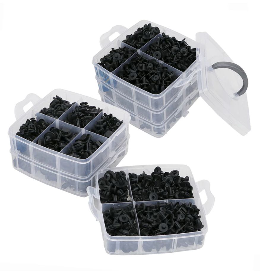 620pcs/box Auto Fastener Clip Mixed Car Fastener Kit