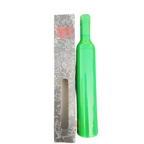 Wine Bottle Umbrella - Green