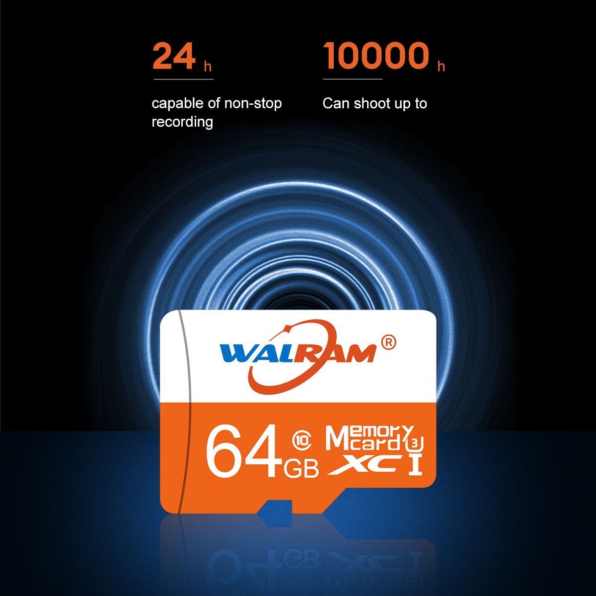 Storage SD Card Flash Memory Card Memory 64GB TF Card