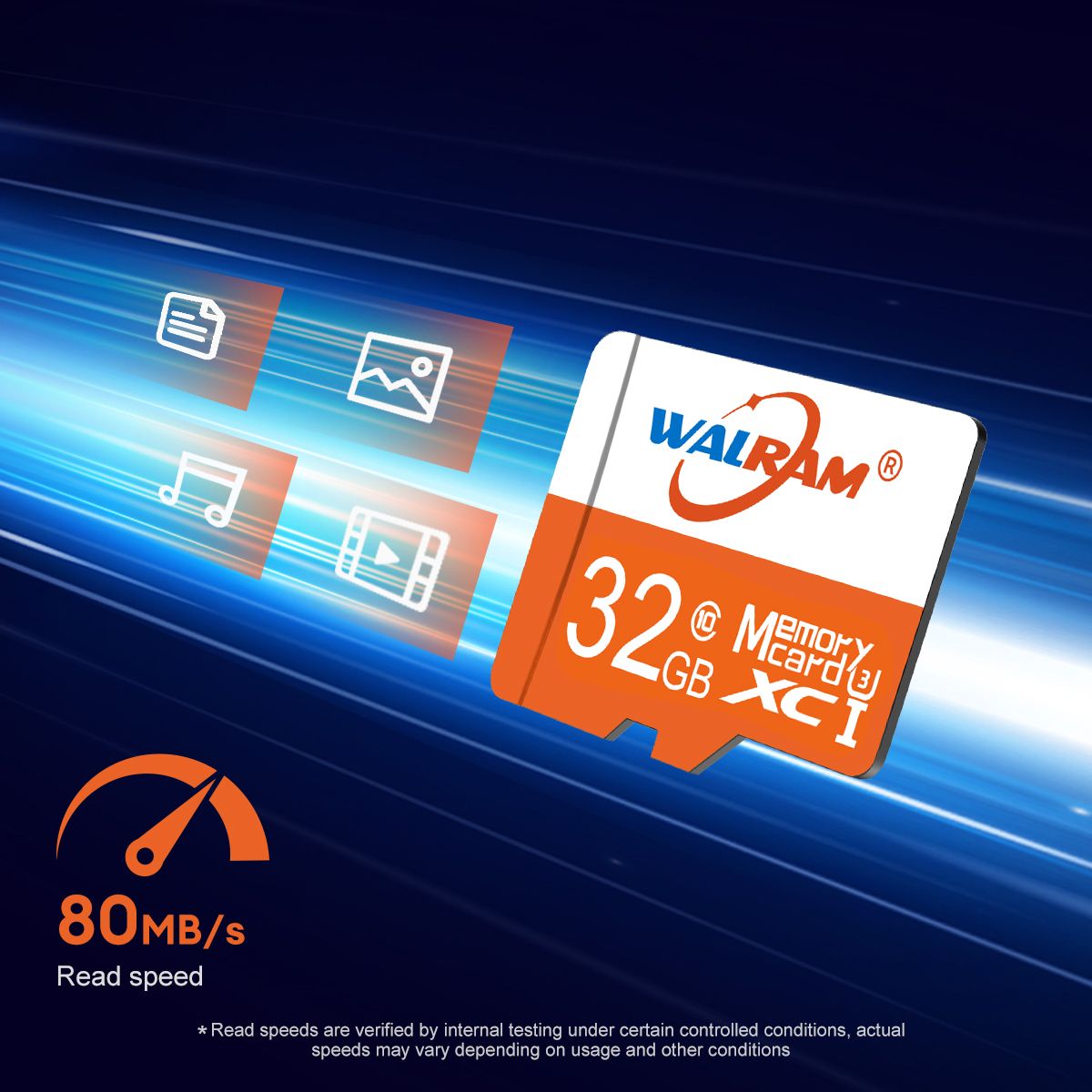 Storage SD Card Flash Memory Card Memory 64GB TF Card