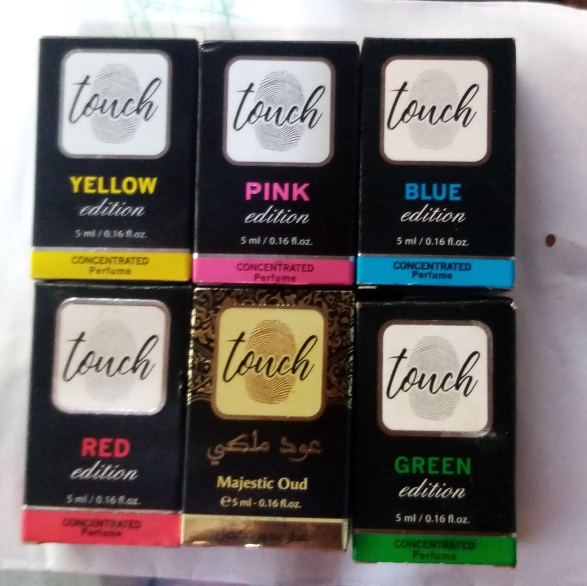 TOUCH:72 HOURS LASTING UNDILUTED OIL PARFUM