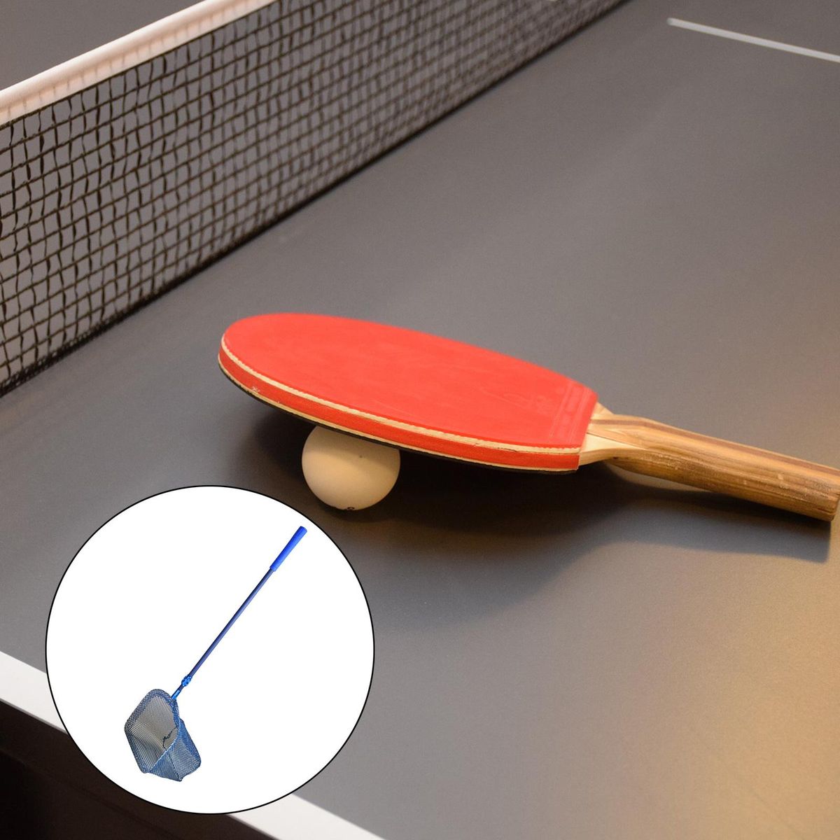 Ball Retriever Collector Storage Bag Training Tool For Table Tennis A