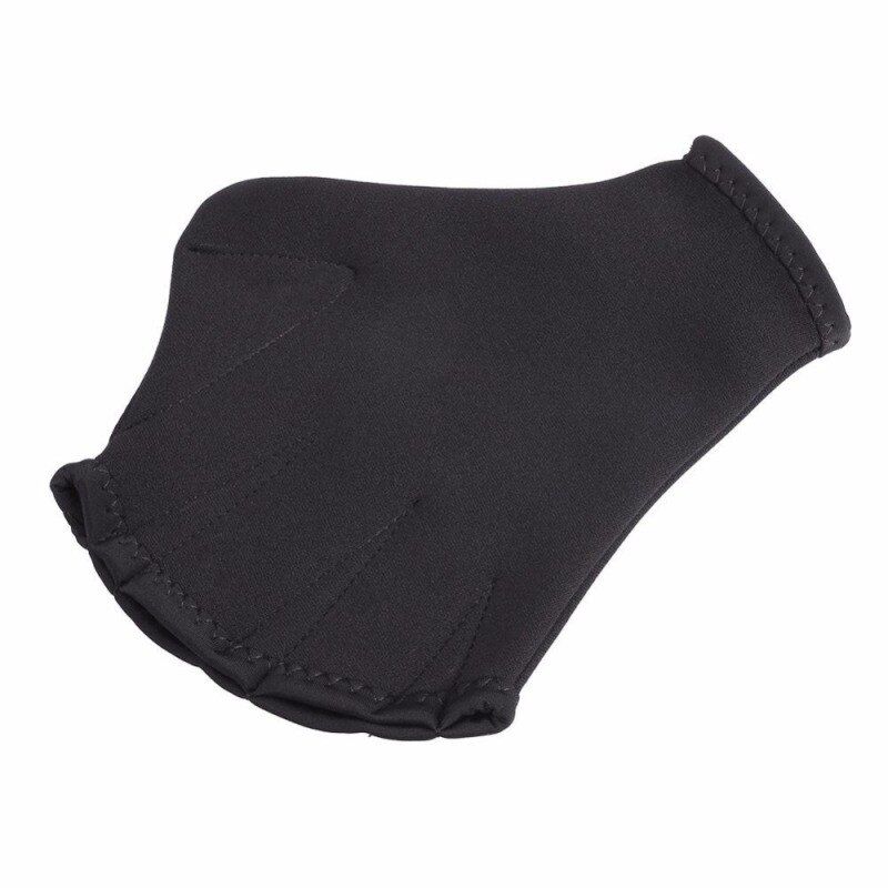 Swimming Webbed Gloves Diving Training Hand Flippers Swim