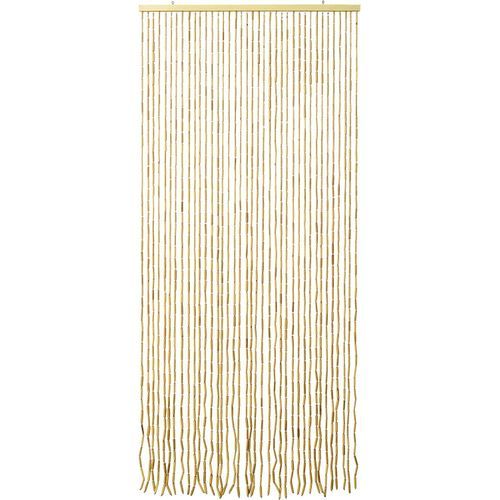 FlavorThings 52 Strands 36" X 79" Wood And Bamboo Beaded