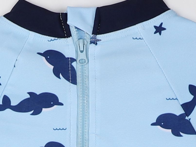Dolphin Baby Swimsuit Children's Print UV Bathing Suit Boys
