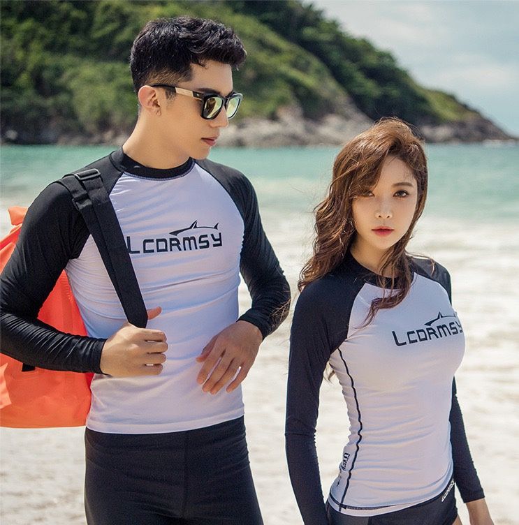 Men UPF 50+ Long Sleeve Splice UV Sun Protection Basic