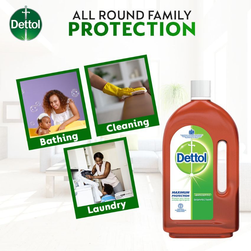 Antiseptic Liquid Disinfectant 1 Litre (Dettol)