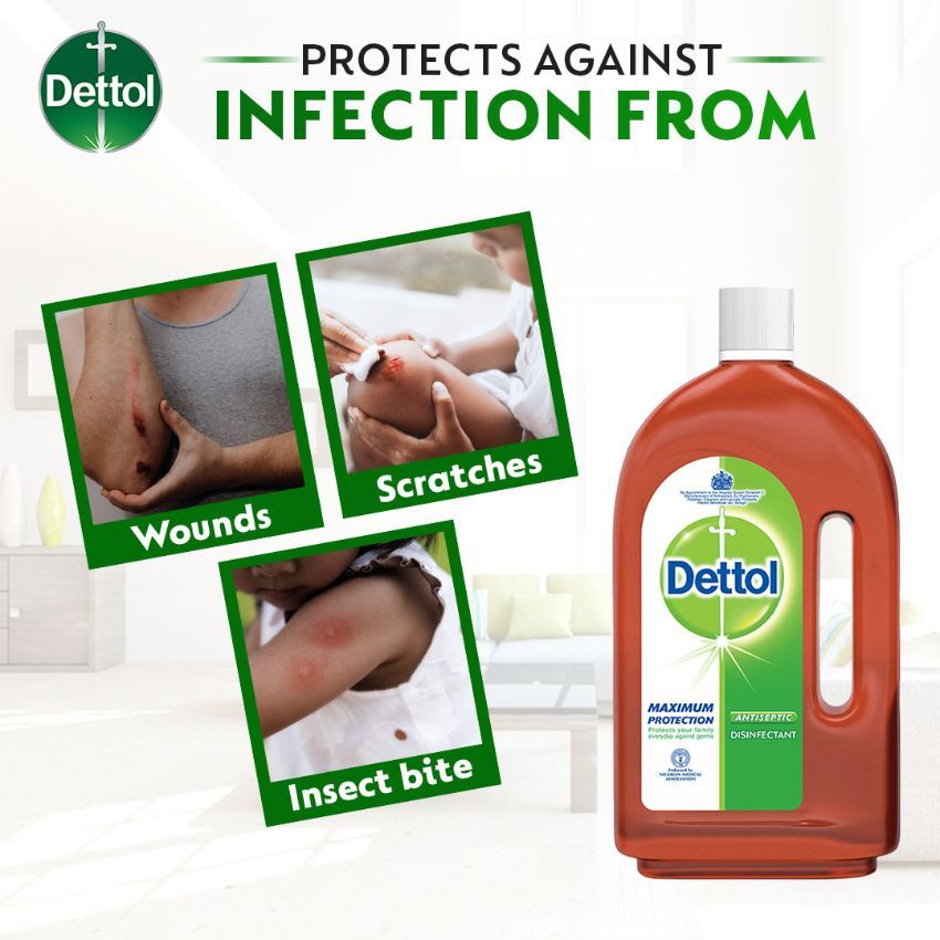 Antiseptic Liquid Disinfectant 1 Litre (Dettol)