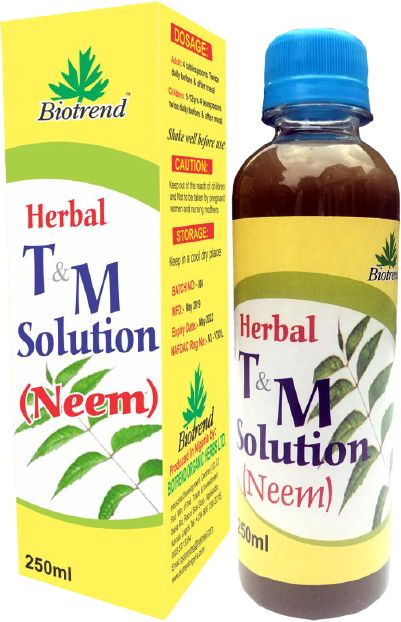 Herbal T & M Solution (malaria And Typhoid) - 250ml