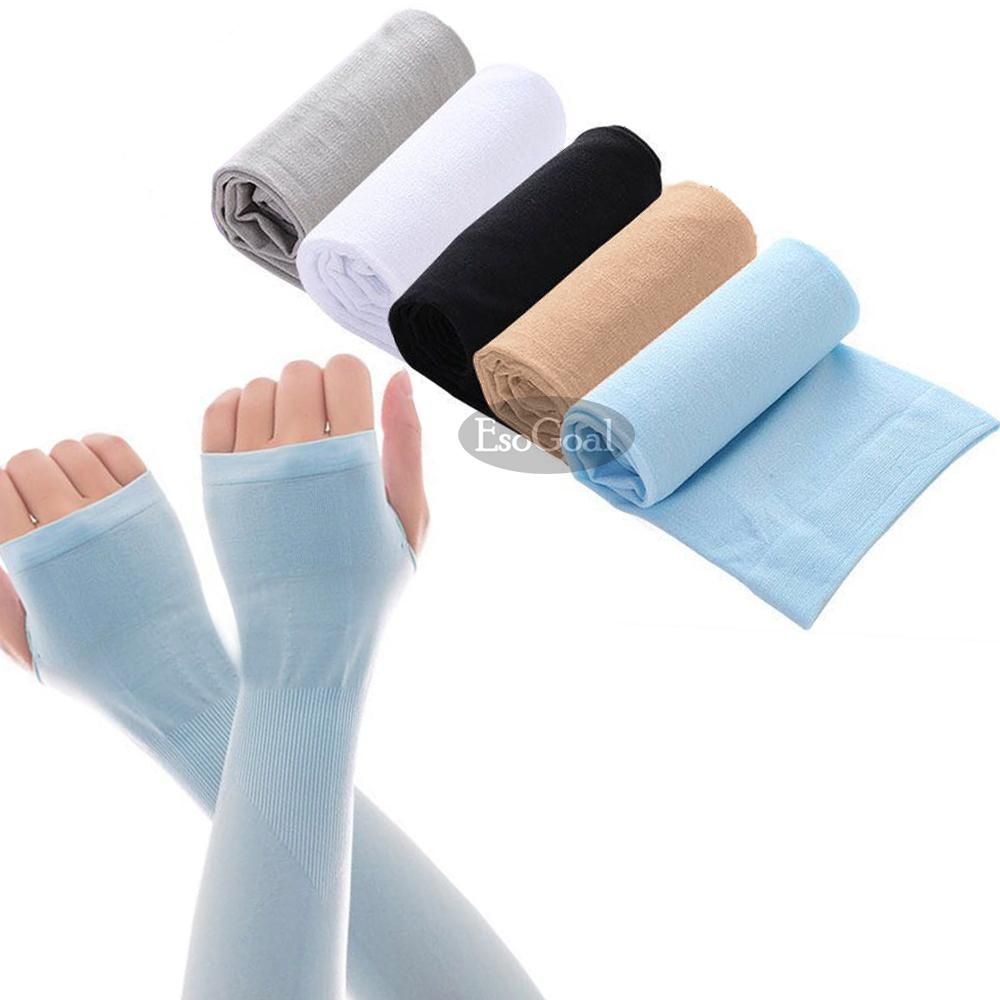 EsoGoal 5-Pairs Arm Cooling Sleeves UV Sun Protection