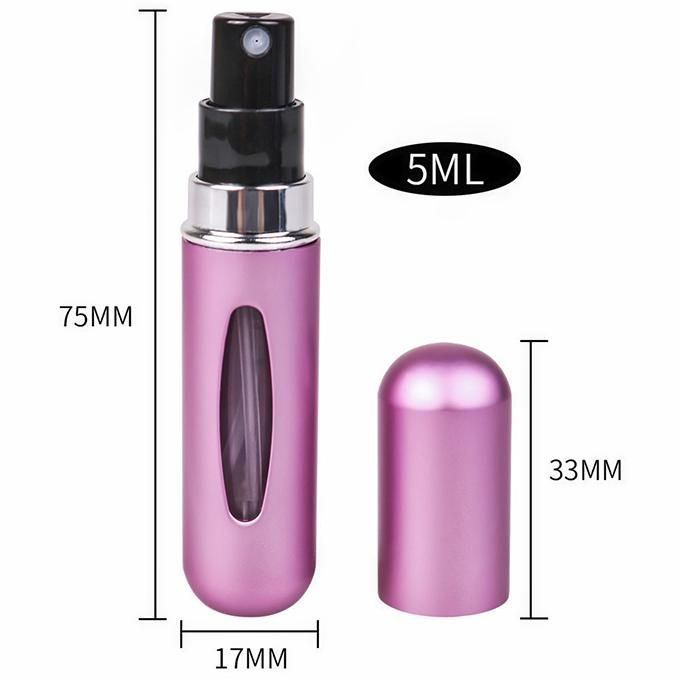 4 Pcs Portable Mini Refillable Sprayer Atomizer Bottle Travel Accessory