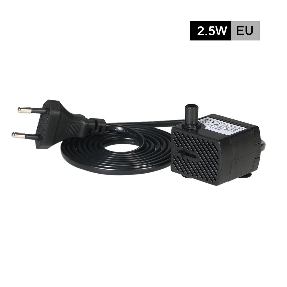 180L/H 2.5W Submersible Water Pump For Aquarium Tabletop