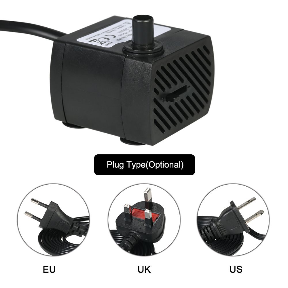 280L/H 4W Submersible Water Pump For Aquarium Tabletop