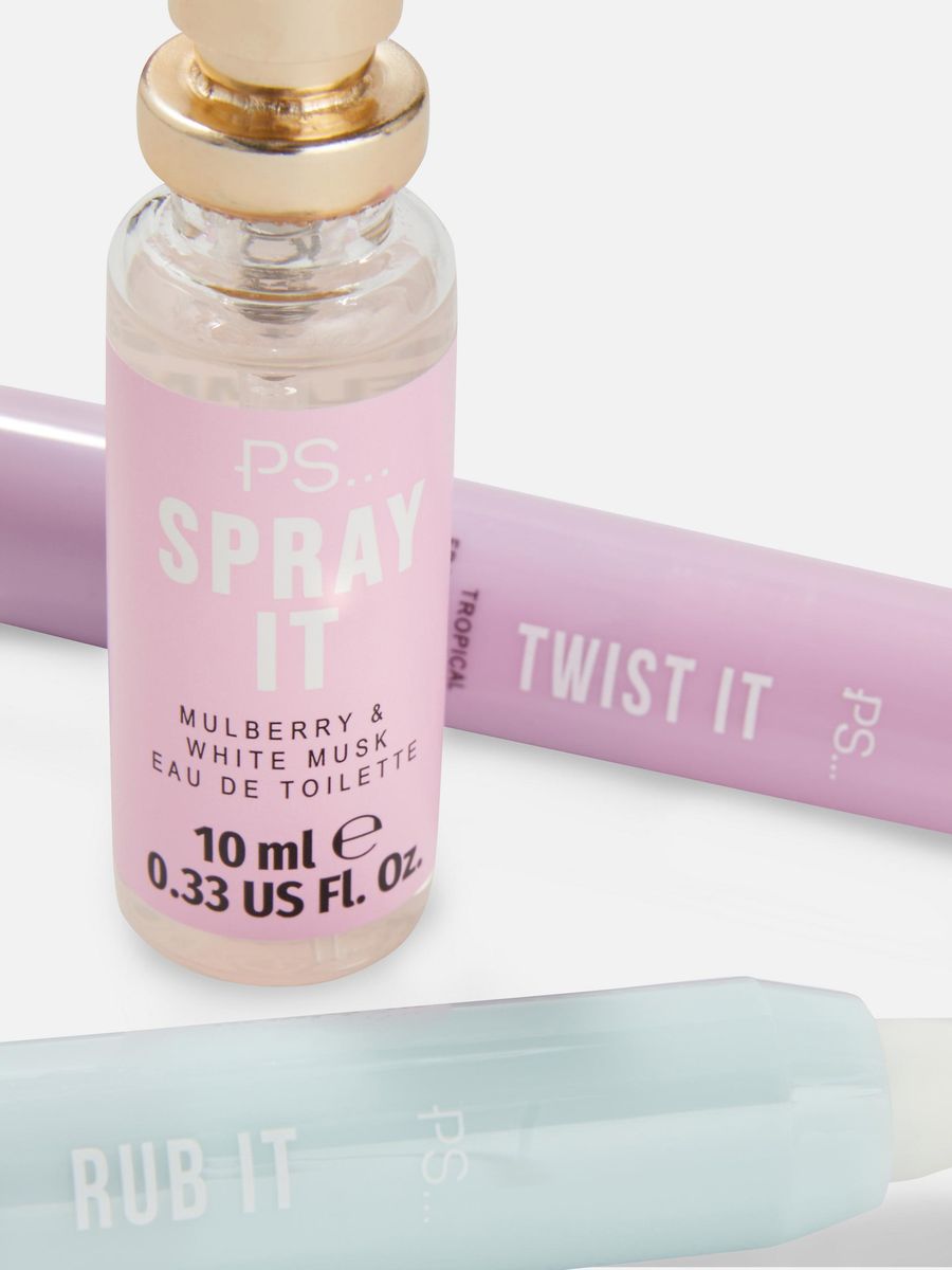 PS... Layer It Fragrance Set Spray & Two Scented Balms