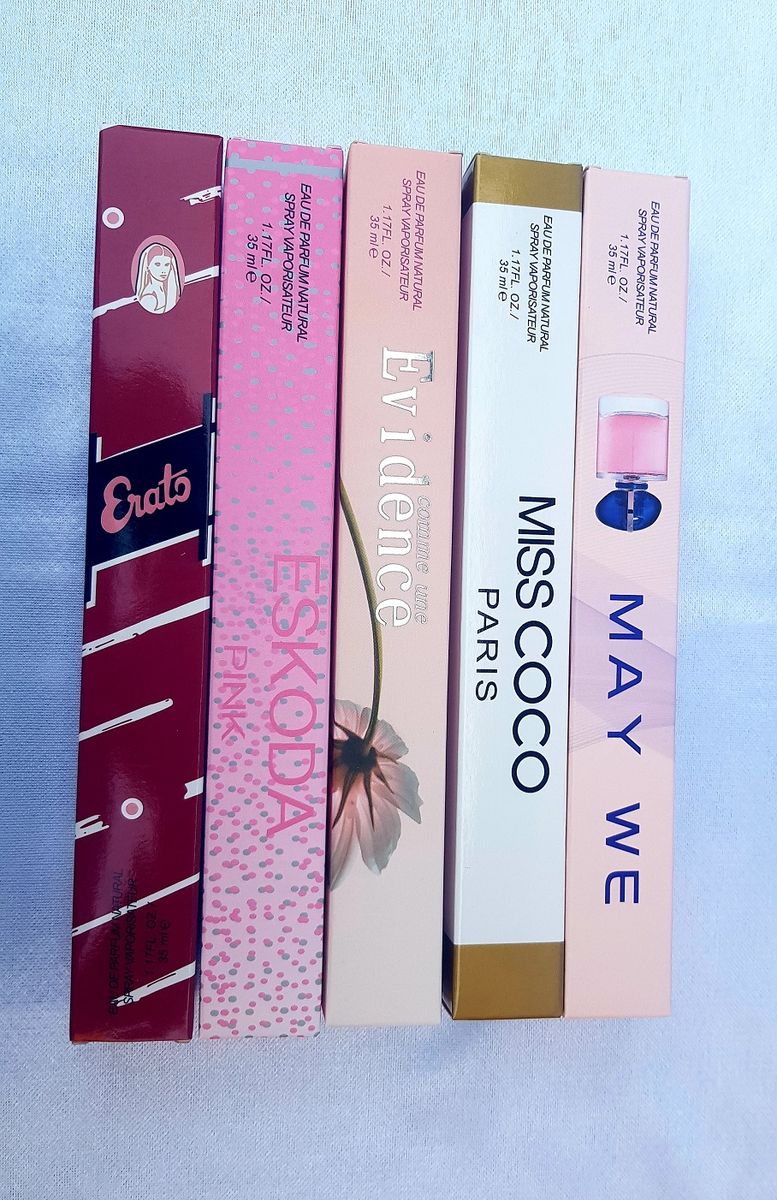 Female Pocket Perfumes - 5PCS