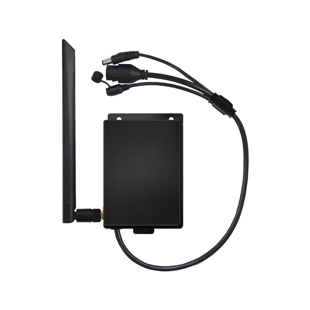 Outdoor Waterproof 4G Router with SIM Card Slot 5Dbi Antenna Wall Mount Router for IPC Max 15 Devices High Security EU Version