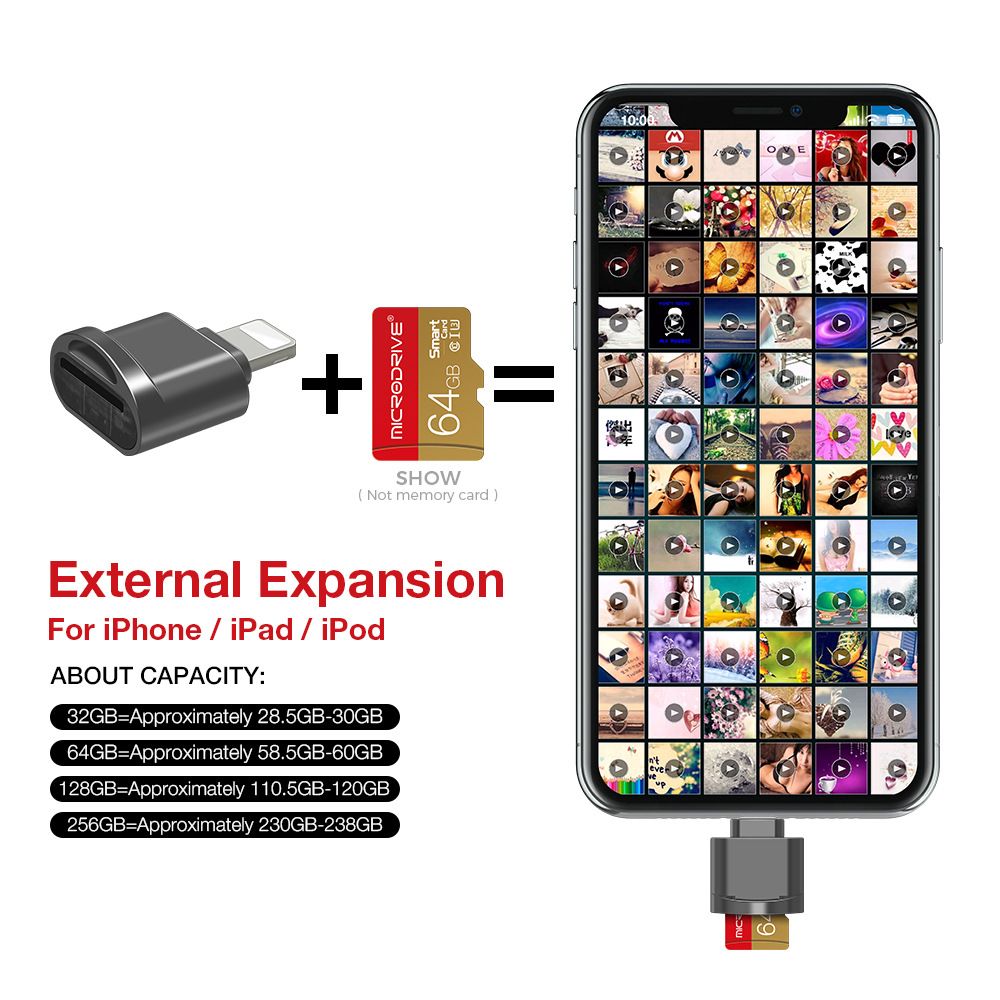 External Microdrive For IPhones 128GB Storage Apple