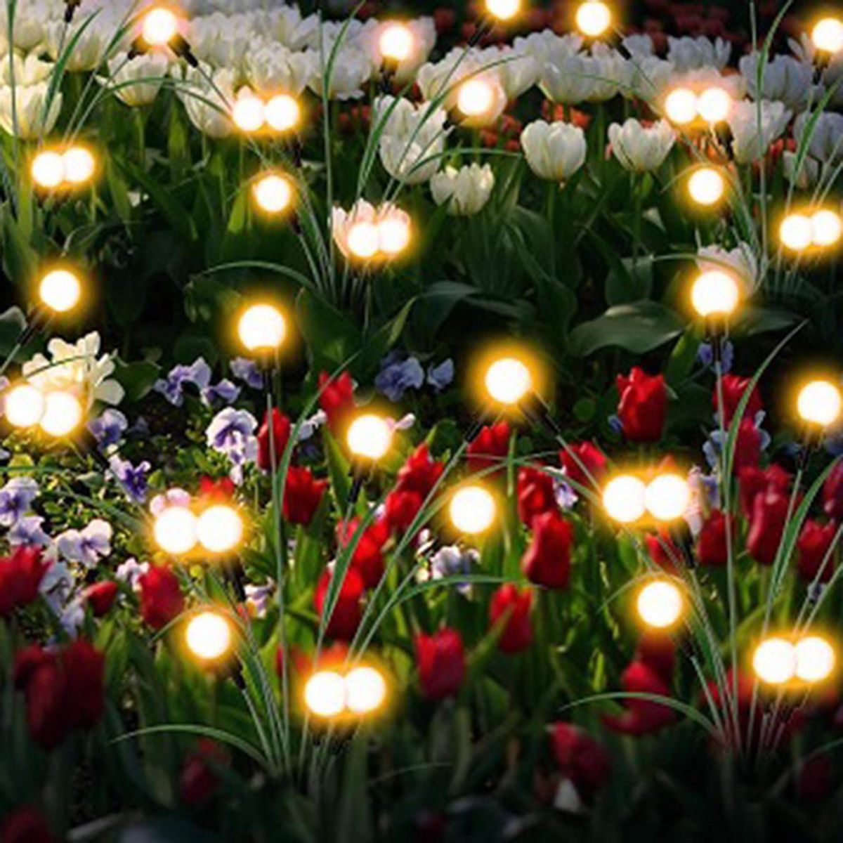 Waterproof Garden Lights Solar Firefly Lights Waterproof for Garden