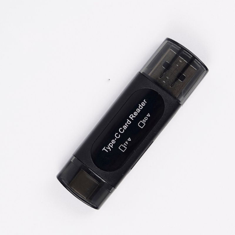 TF+SD 2-in-1 OTG Card Reader Type-c Multifunctional Car Camera Card Reader For Mobile Phones And Computers