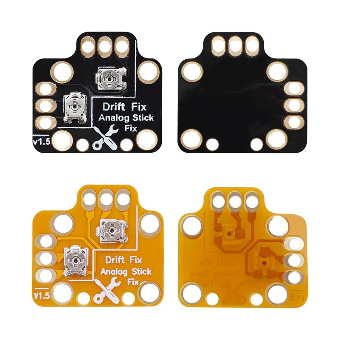 2Pcs Controller Analog Stick Drift Fix Mod for Gamepad Playstation 4 5 for PS4 PS5 XBOXONE Remote Control Gamepad, Black