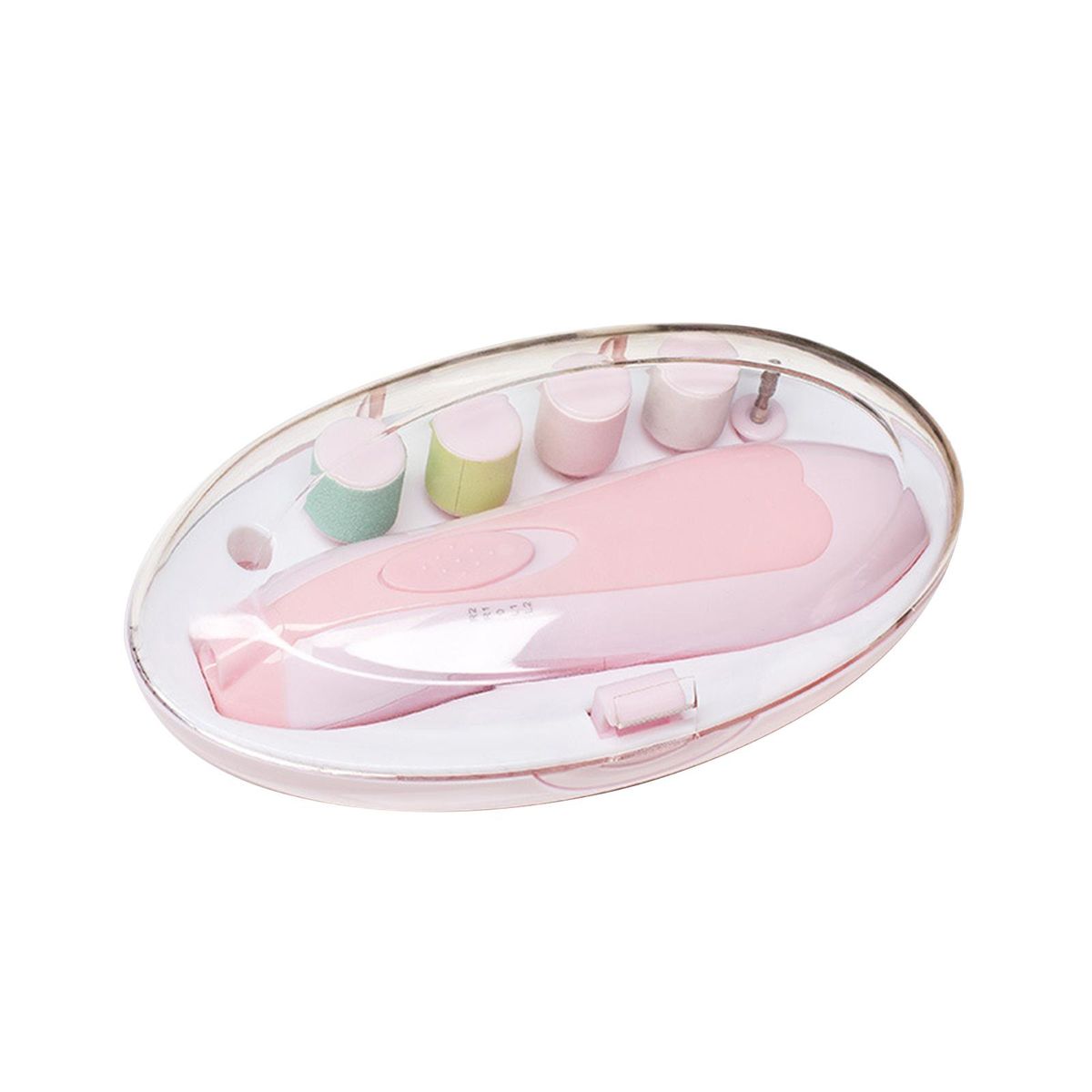 Electric Manicure Nail Sharpener for Babies and Children Baby Nail Cutter Manicure with 6 Grinding Heads