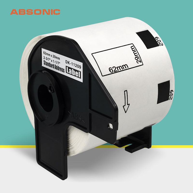 Absonic Dk-11209 62mm*29mm 800pcs Labels Per Roll