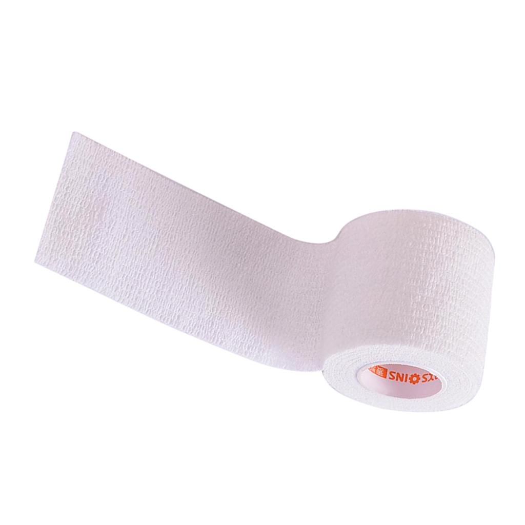 5cm Sports Cohesive Flexible  Self Adhesive Elastic Tape White