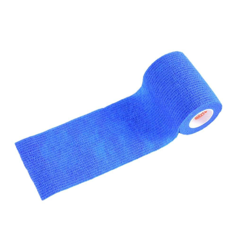 Self Adhesive Cohesive Wrap Bandage Tape For Wrist Ankle Sprains Blue