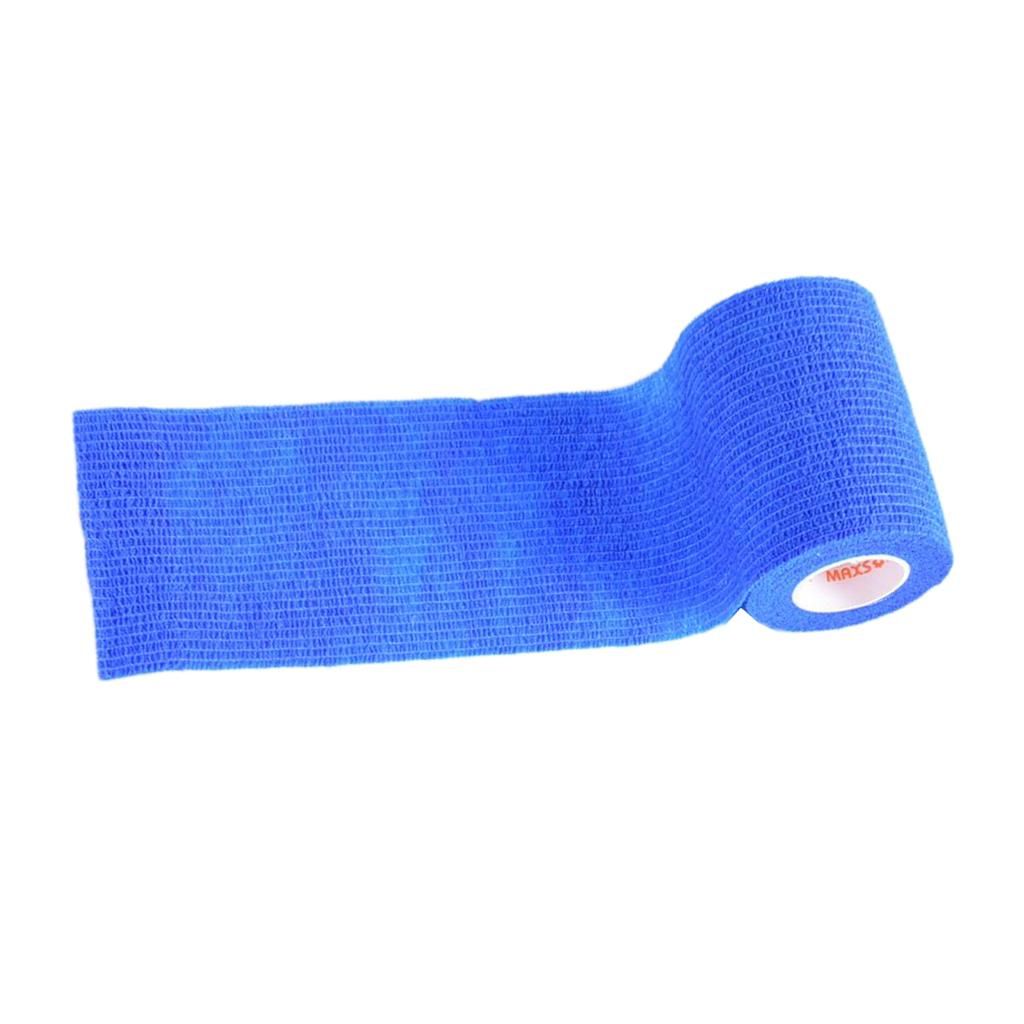 Self Adhesive Cohesive Wrap Bandage Tape For Wrist Ankle Sprains Blue